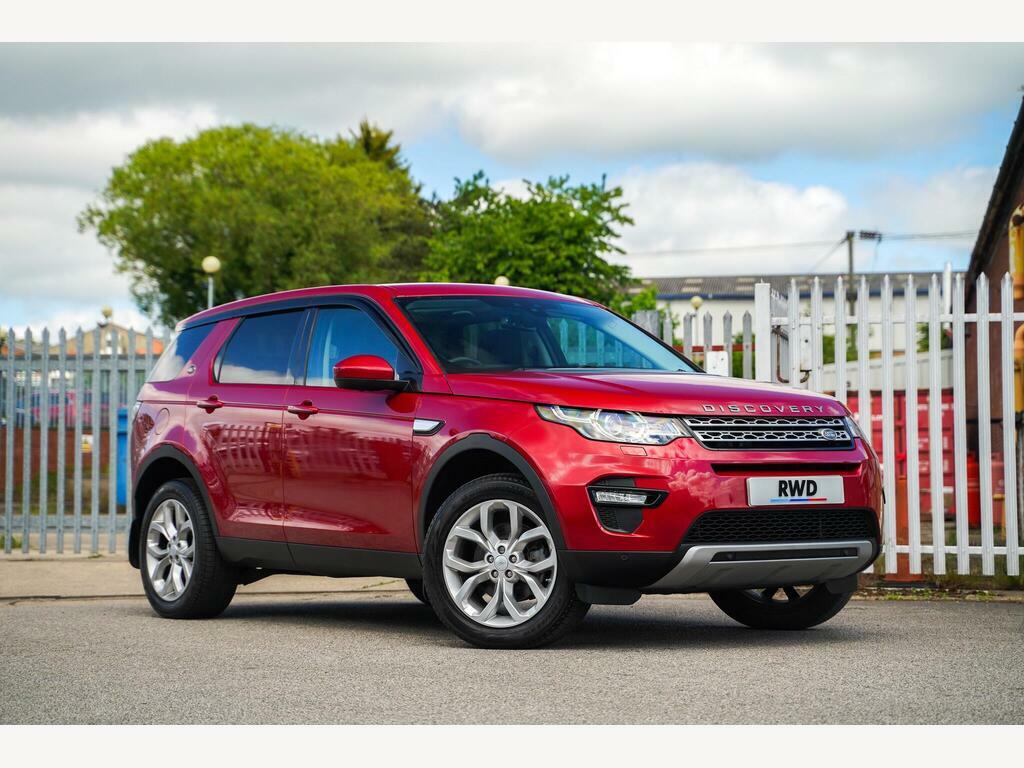 Land Rover Discovery Sport 2.0 Td4 Hse 4Wd Euro 6 S S Red