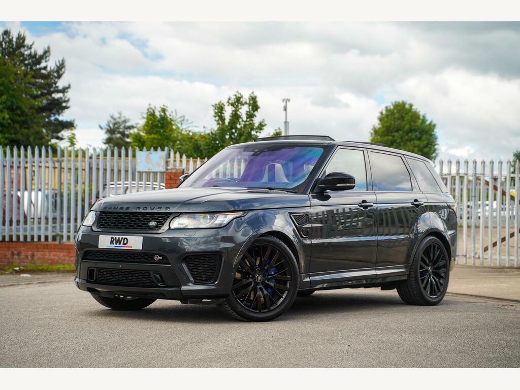 Land Rover Range Rover Sport 5.0 V8 Svr 4Wd Euro 6 S S Black