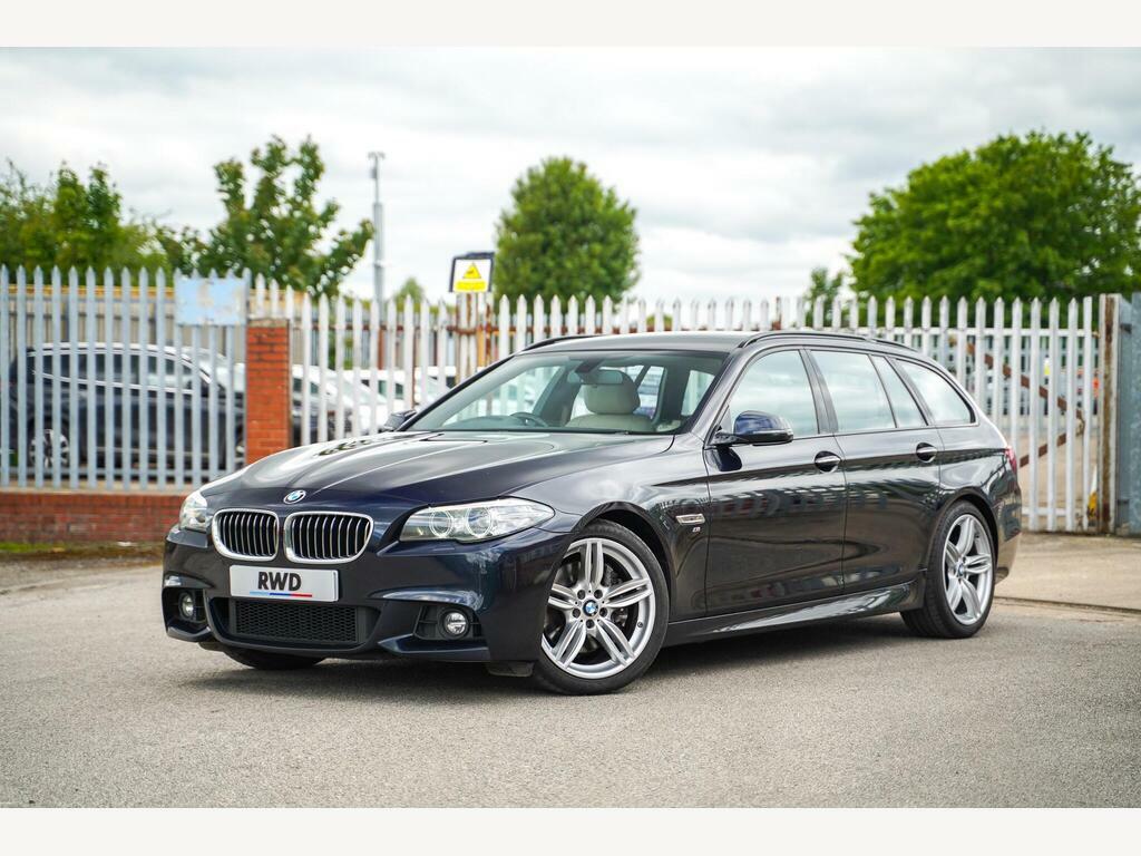 BMW 5 Series 3.0 530D M Sport Touring Euro 6 S S Black