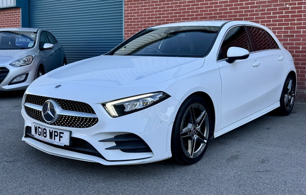 Mercedes-Benz A Class 1.5 A180d Amg Line White