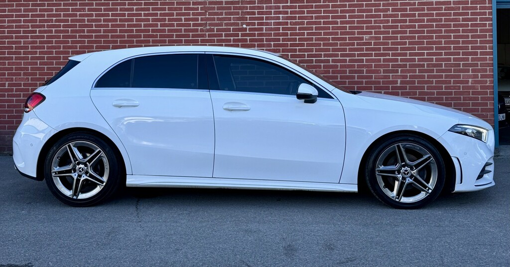Mercedes-Benz A Class 1.5 A180d Amg Line WG18WPF White #4