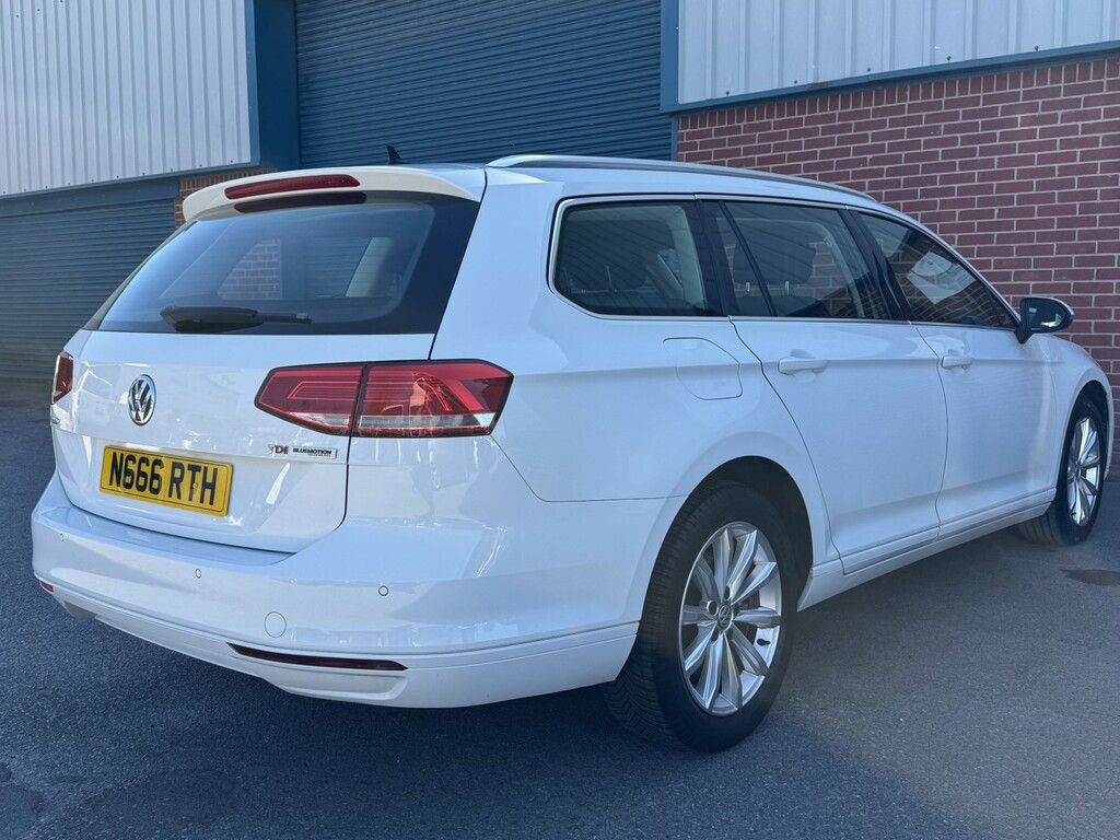 Volkswagen Passat 1.6 Tdi Bluemotion Tech Se N666RTH White #5