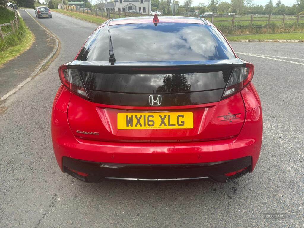 Honda Civic 1.6 I-dtec Sr WX16XLG Red #5