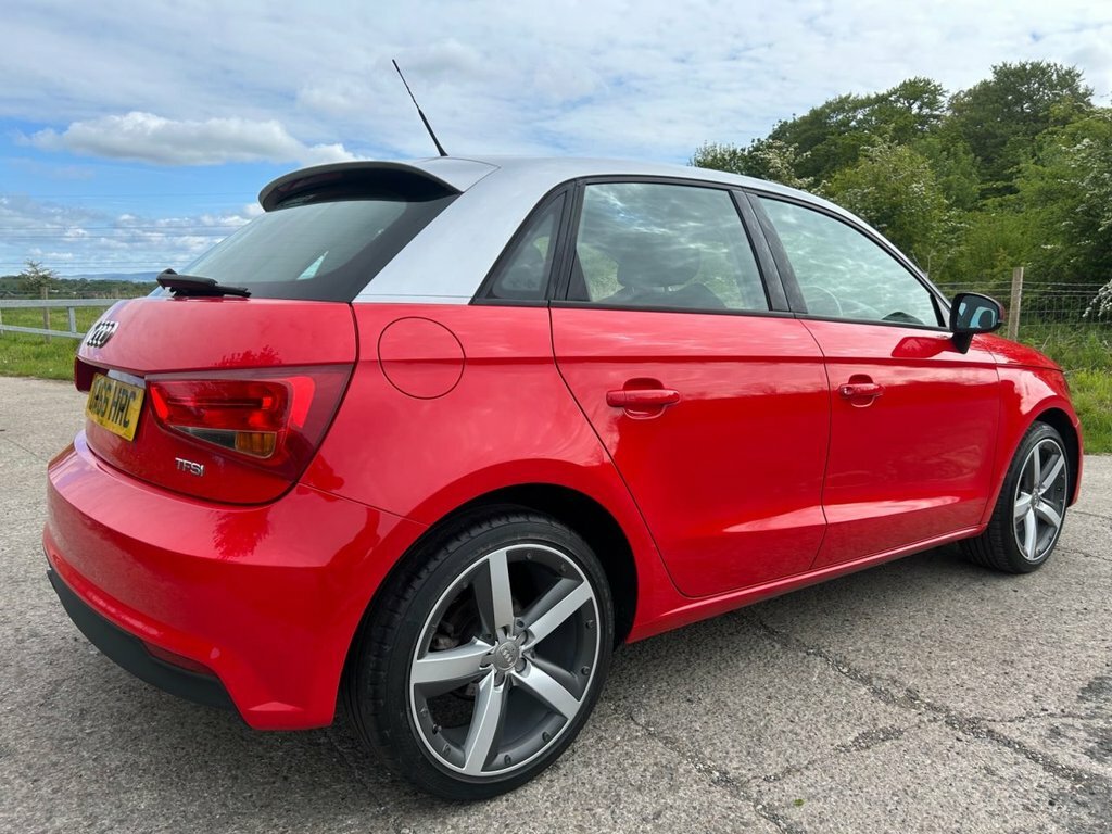 Audi A1 1.4L Sport DA66HRC Red #3