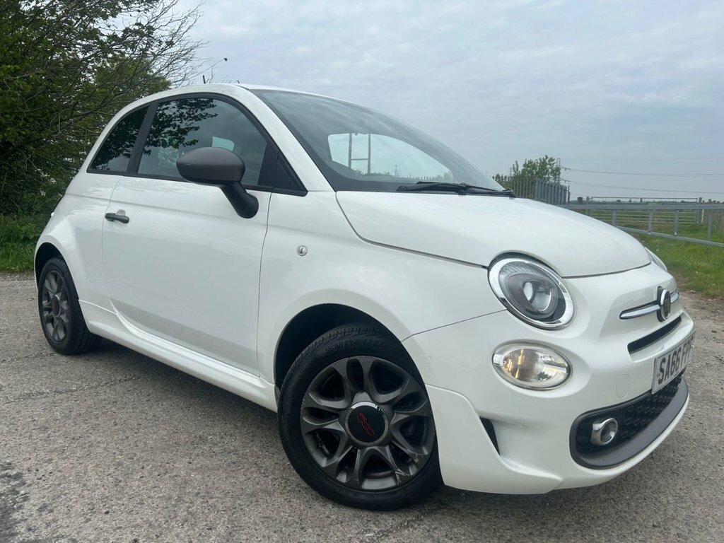 Fiat 500 1.2L S White