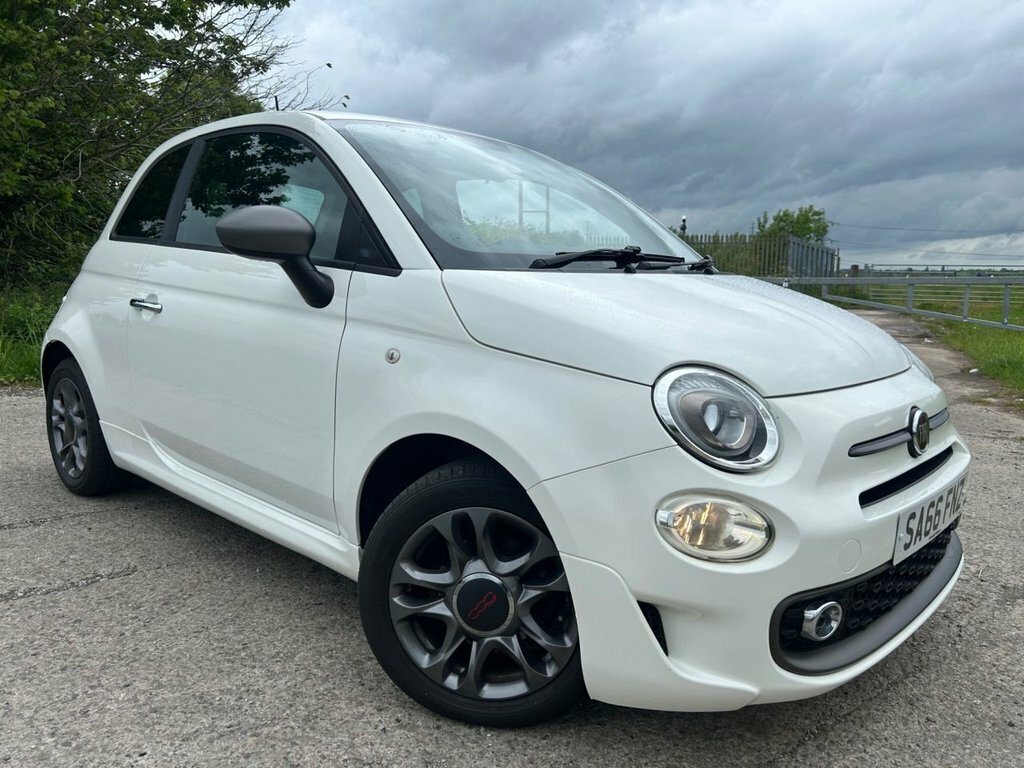 Fiat 500 1.2L S White