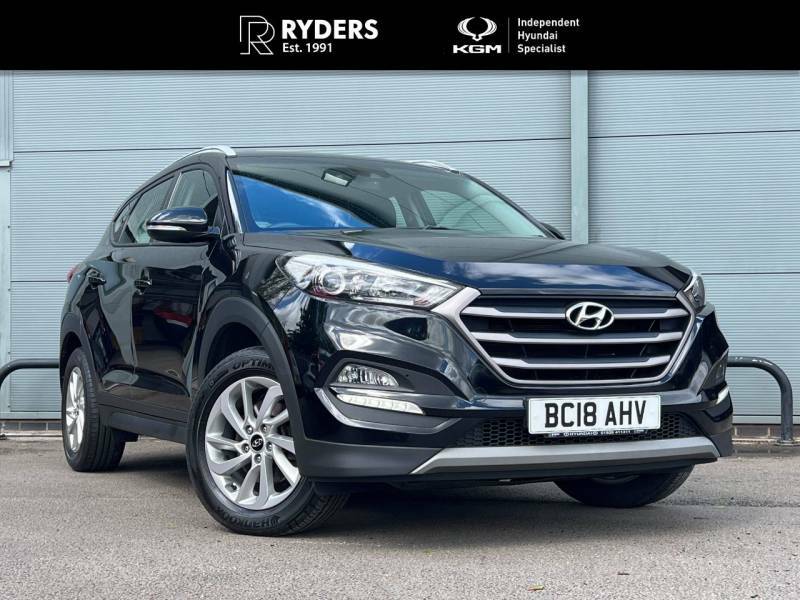Hyundai Tucson 1.6 Gdi Blue Drive Se Nav 2Wd - 2018 18 BC18AHV Black #2