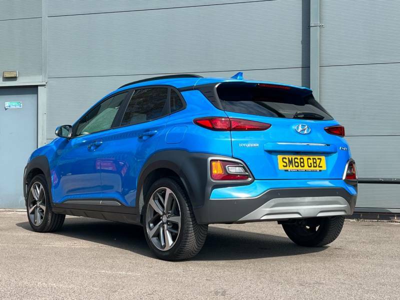 Hyundai Kona 1.0T Gdi Blue Drive Premium - 2018 68 Blue #4