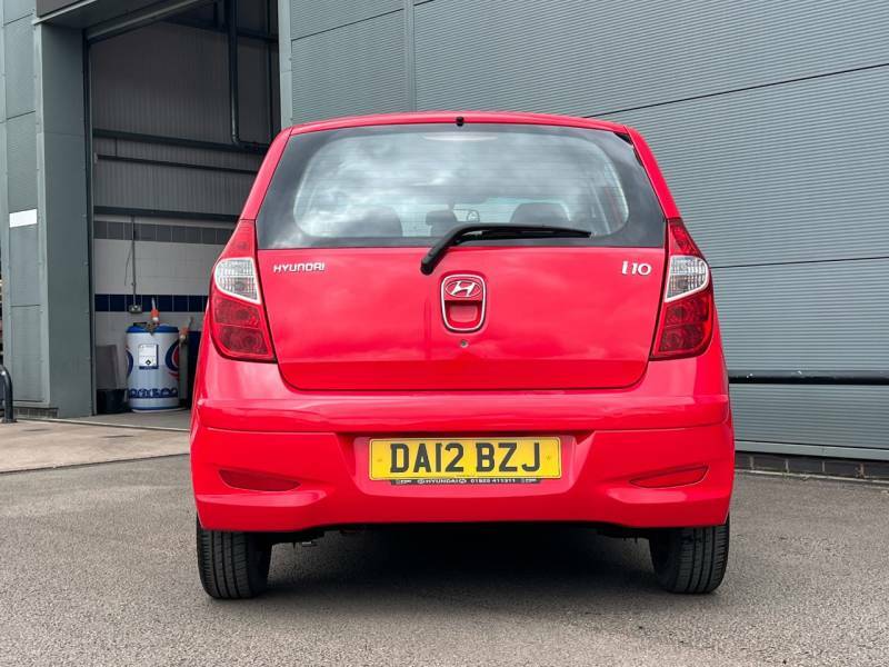Hyundai I10 1.2 Active - 2012 12 DA12BZJ Red #4