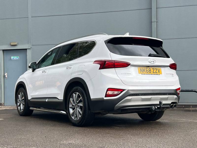 Hyundai Santa Fe 2.2 Crdi Premium 4Wd - 2018 68 NK68ZZV White #4