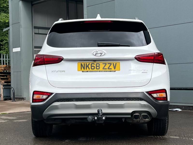 Hyundai Santa Fe 2.2 Crdi Premium 4Wd - 2018 68 NK68ZZV White #5