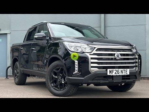 SsangYong Musso 2.2 Double Cab Pick Up Saracen - 2026 Black