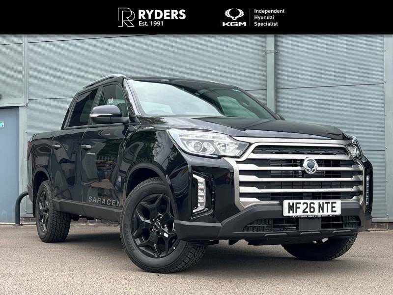 SsangYong Musso 2.2 Double Cab Pick Up Saracen - 2026 MF26NTE Black #2