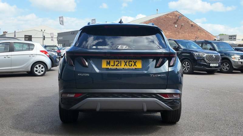 Hyundai Tucson 1.6 Tgdi Premium 2Wd - 2021 21 MJ21XGX Blue #4