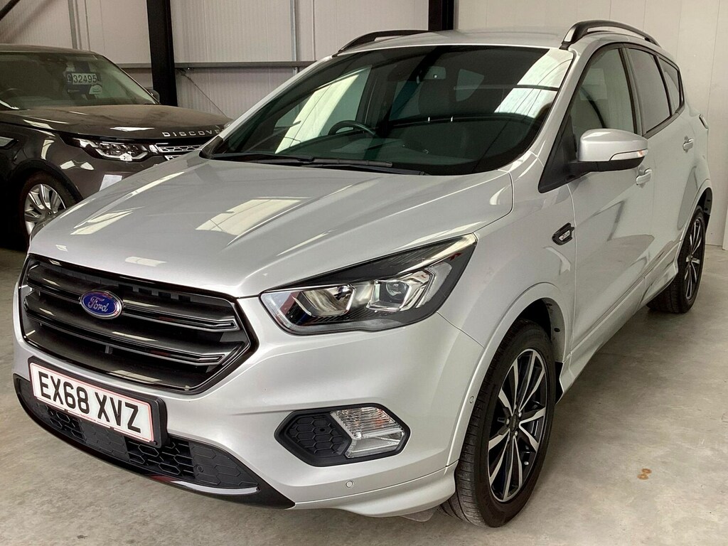 Ford Kuga 1.5 Tdci St-line 2Wd EX68XVZ Silver #2