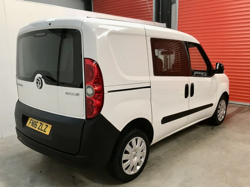 Vauxhall Combo 2300 1.3 Cdti 16V Ecoflex H1 Glazed Crew Van Ss White #5