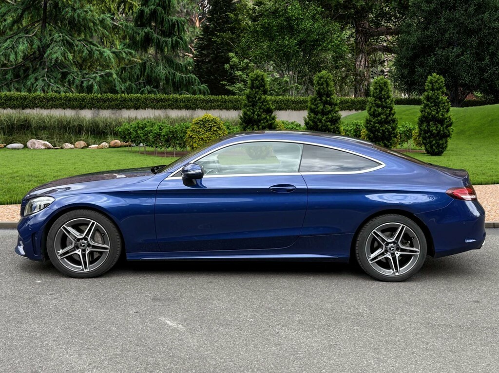 Mercedes-Benz 300 C Amg Line Premium Blue #5