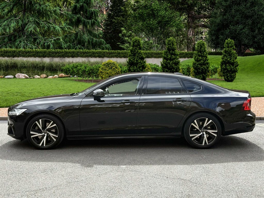 Volvo S90 R-design T8 Recharge Awd 4Wd KP71FZJ Black #5