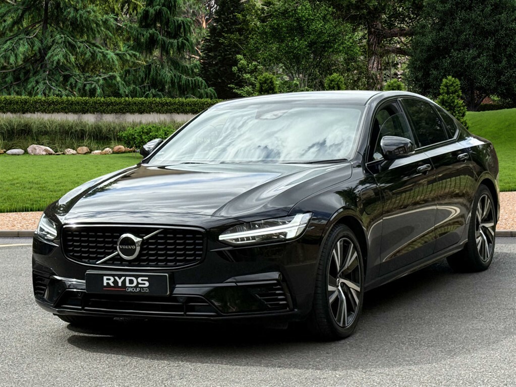 Volvo S90 R-design T8 Recharge Awd 4Wd KP71FZJ Black #3