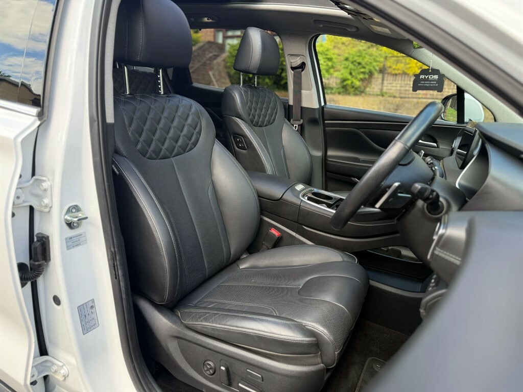 Hyundai Santa Fe Ultimate Hev 4Wd WV23VKO White #4