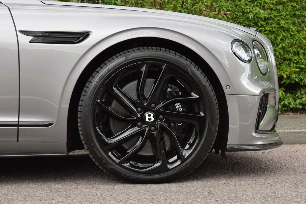 Bentley Flying Spur 4.0 V8 Ultra-performance 25.9Kwh Speed Saloon Silver #6