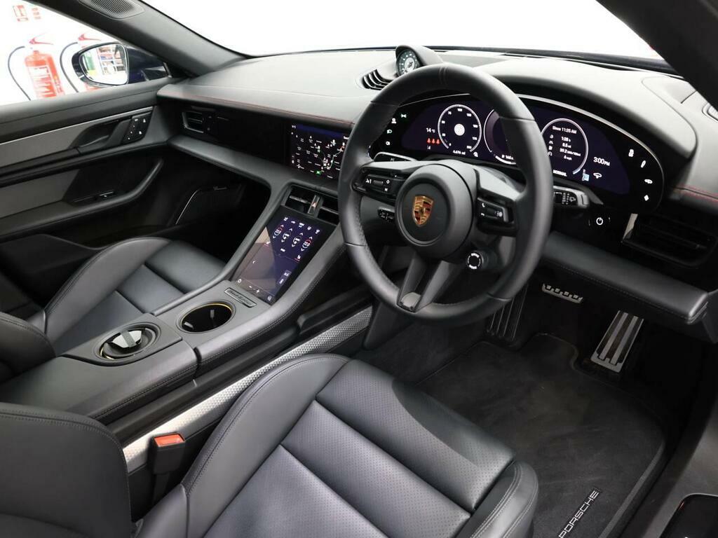 Porsche Taycan Sport Turismo Black Edition WD75CCZ Blue #4
