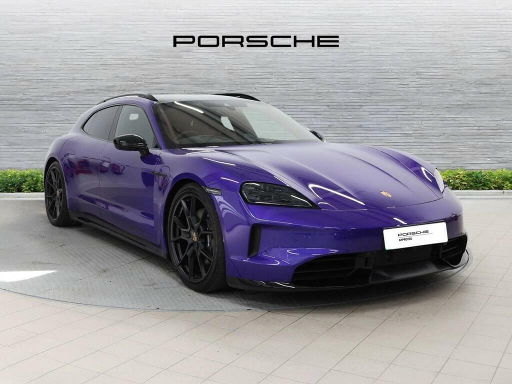 Porsche Taycan Sport Turismo Black Edition Blue