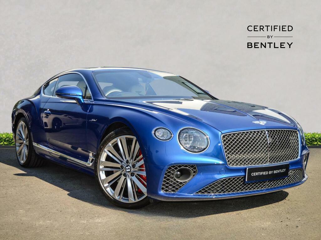 Bentley Continental Gt 6.0 W12 Gt Speed Coupe 4Wd Euro 6 Blue