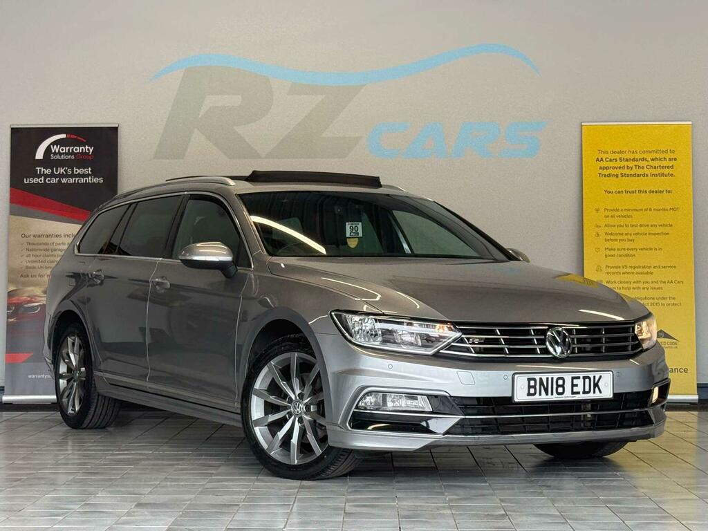 Volkswagen Passat 2.0 Tdi R-line Dsg Euro 6 Ss Silver