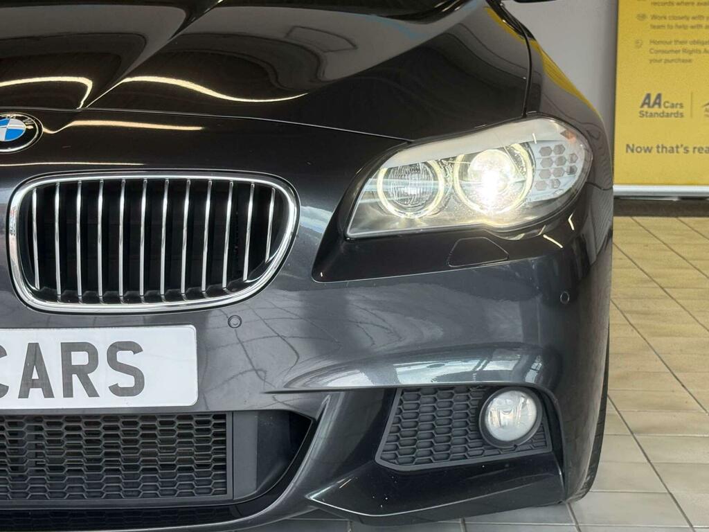 BMW 5 Series 2.0 520D M Sport Euro 5 Ss YH13USP Grey #5