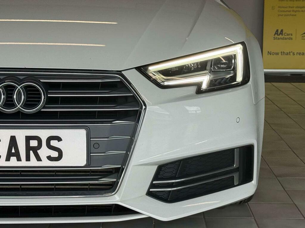 Audi A4 2.0 Tfsi S Line S Tronic Quattro Euro 6 Ss White #5