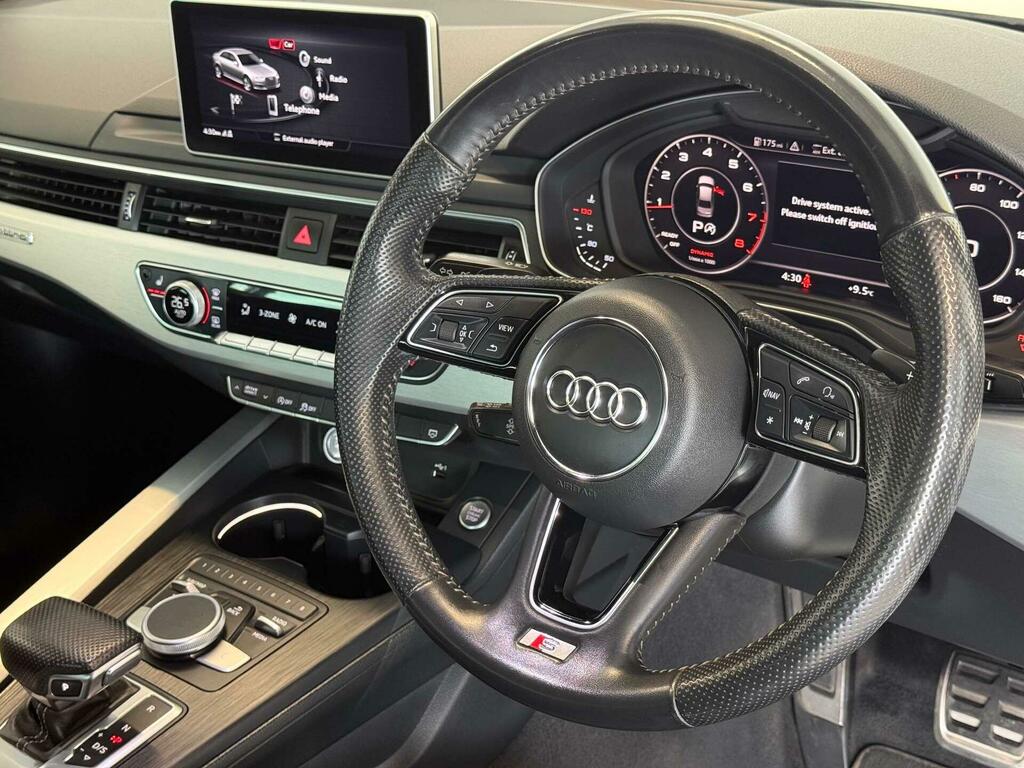 Audi A4 2.0 Tfsi S Line S Tronic Quattro Euro 6 Ss White #2