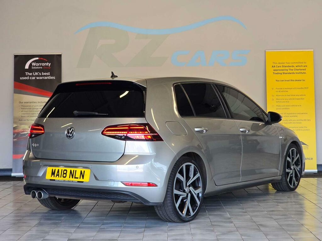 Volkswagen Golf 2.0 Tdi Gtd Dsg Euro 6 Ss MA18NLN Silver #6