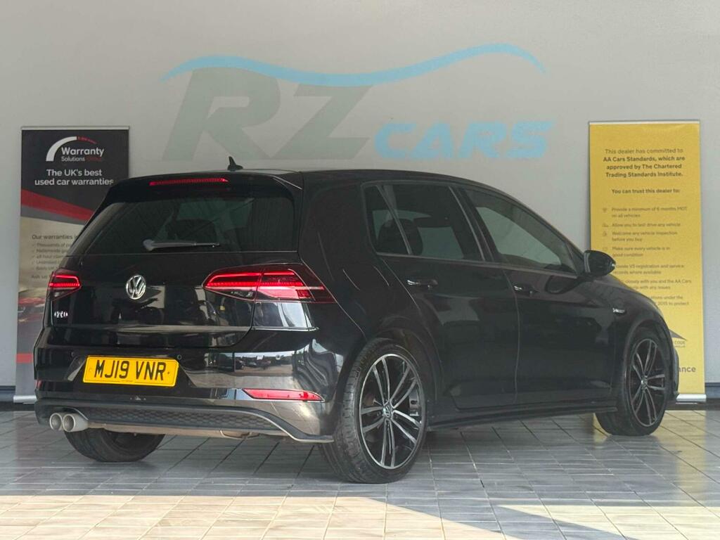 Volkswagen Golf 2.0 Tdi Gtd Dsg Euro 6 Ss MJ19VNR Black #6