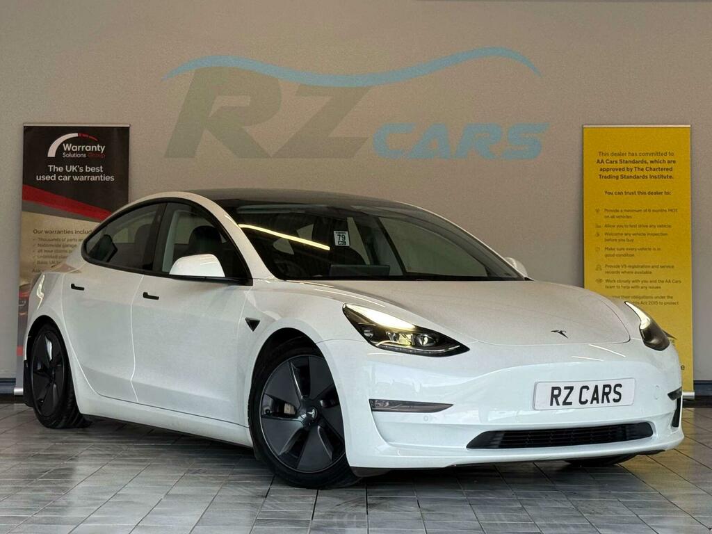 Tesla Model 3 Dual Motor Long Range 4Wde White