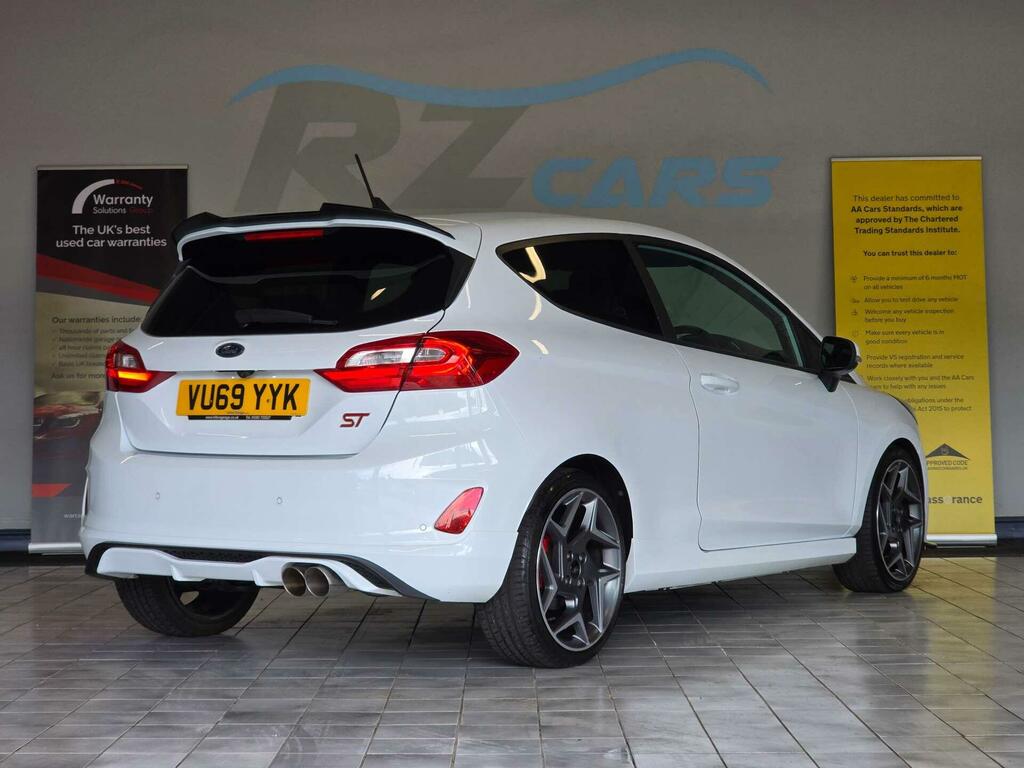 Ford Fiesta 1.5T Ecoboost St-3 Euro 6 Ss VU69YYK White #6