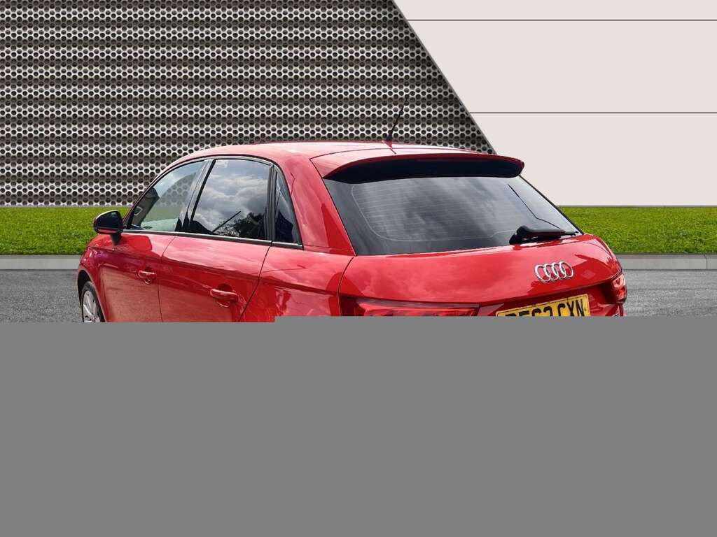 Audi A1 1.4 A1 Sportback Tfsi Sport RF62CXN Red #2