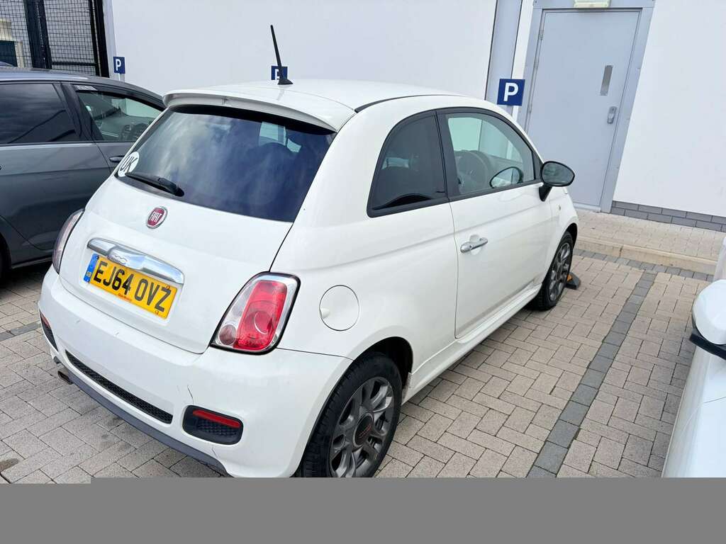 Fiat 500 1.2 500 S EJ64OVZ White #4