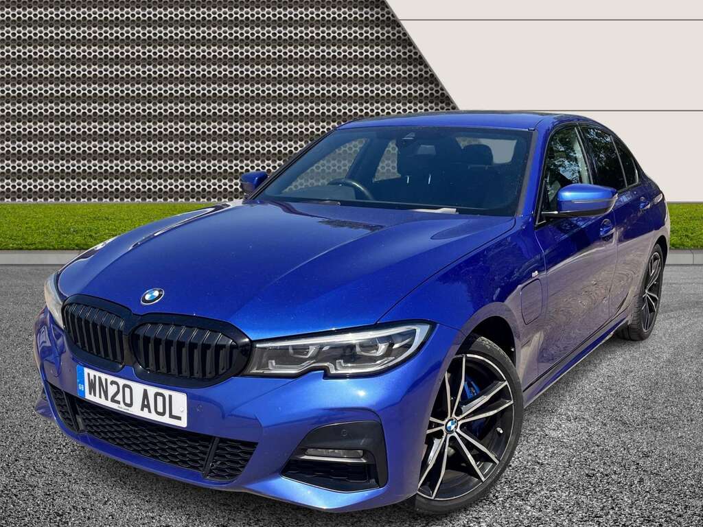 BMW 3 Series 2.0 330E M Sport WN20AOL Blue #3