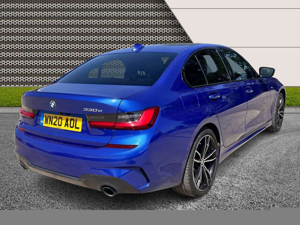 BMW 3 Series 2.0 330E M Sport WN20AOL Blue #2