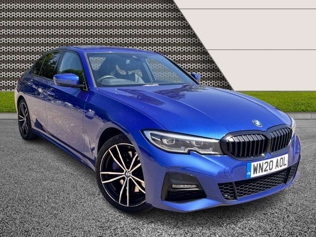 BMW 3 Series 2.0 330E M Sport Blue