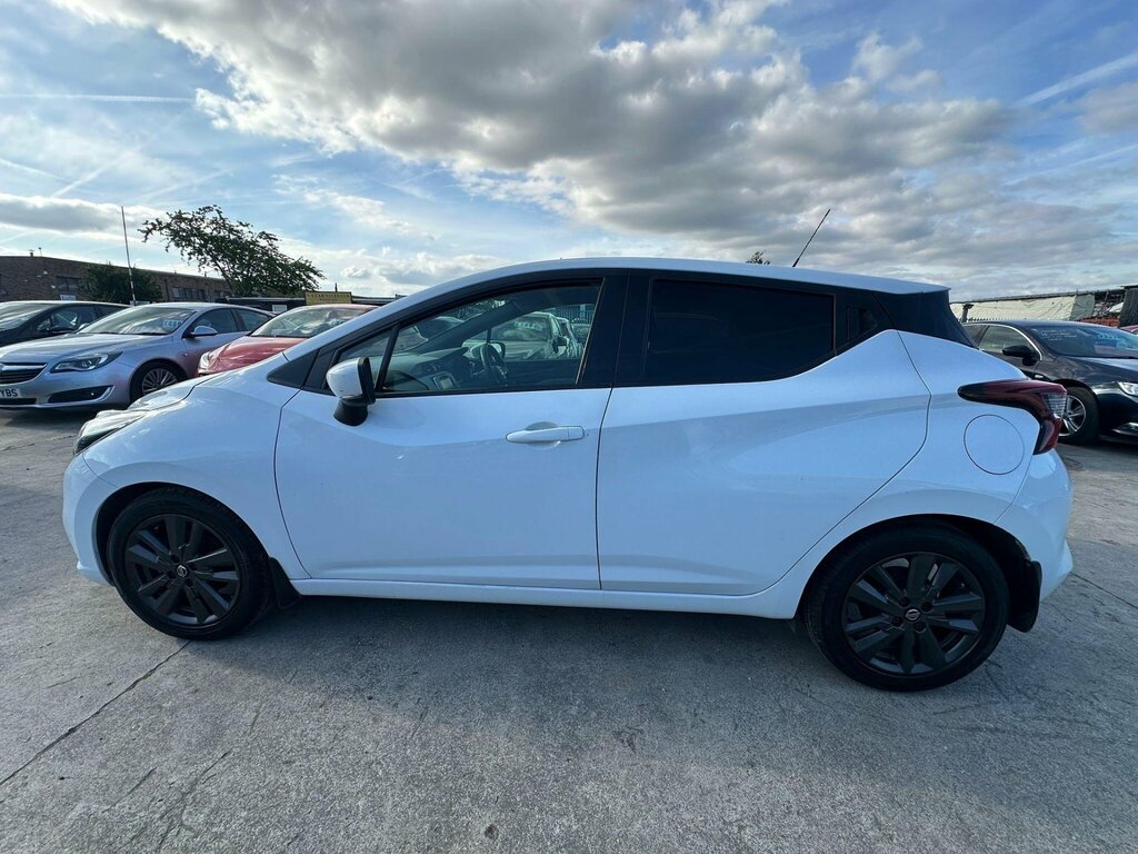 Nissan Micra 0.9 Ig-t N-connecta Euro 6 Ss LV17ZRC White #6