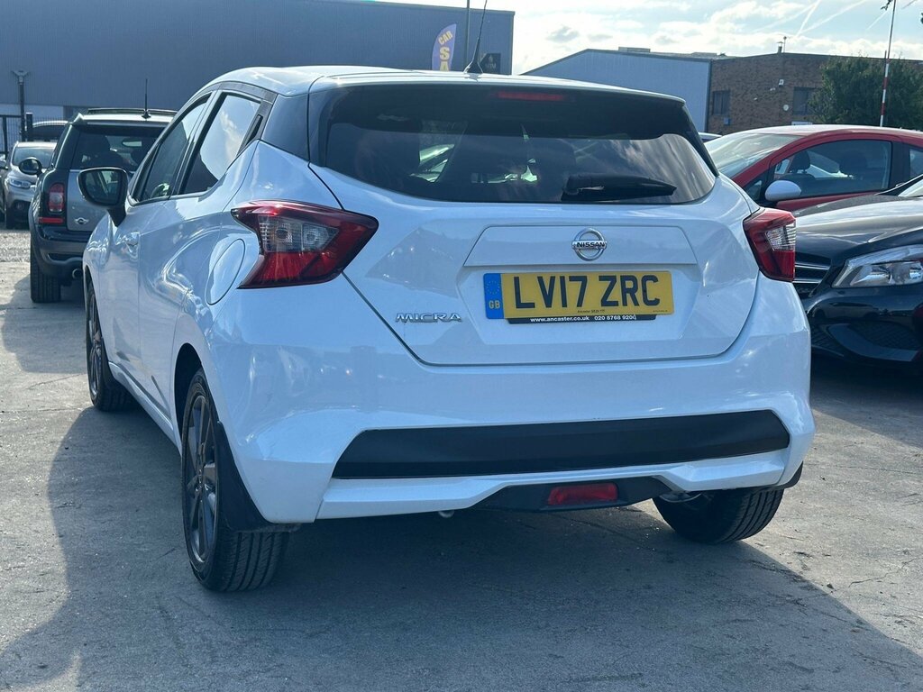 Nissan Micra 0.9 Ig-t N-connecta Euro 6 Ss LV17ZRC White #4