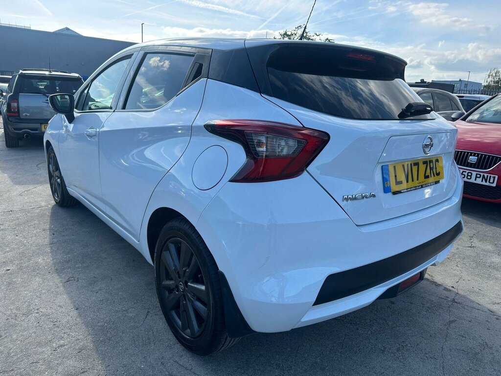 Nissan Micra 0.9 Ig-t N-connecta Euro 6 Ss LV17ZRC White #5