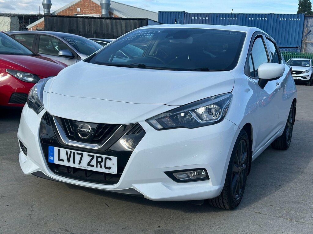 Nissan Micra 0.9 Ig-t N-connecta Euro 6 Ss LV17ZRC White #3