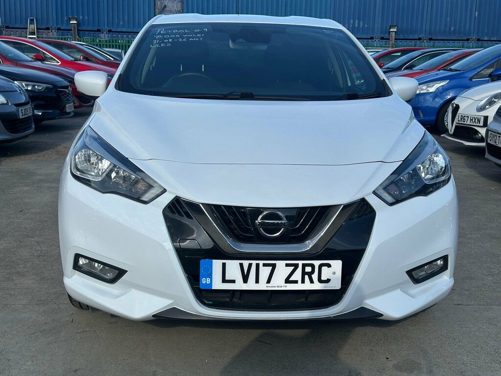 Nissan Micra 0.9 Ig-t N-connecta Euro 6 Ss LV17ZRC White #2