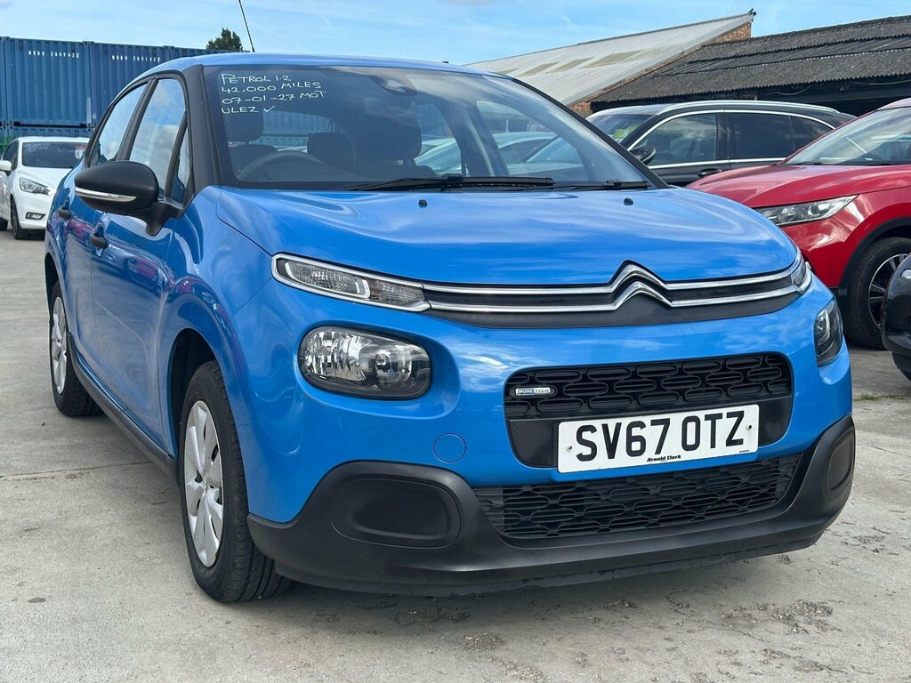 Citroen C3 1.2 Puretech Touch Euro 6 Blue