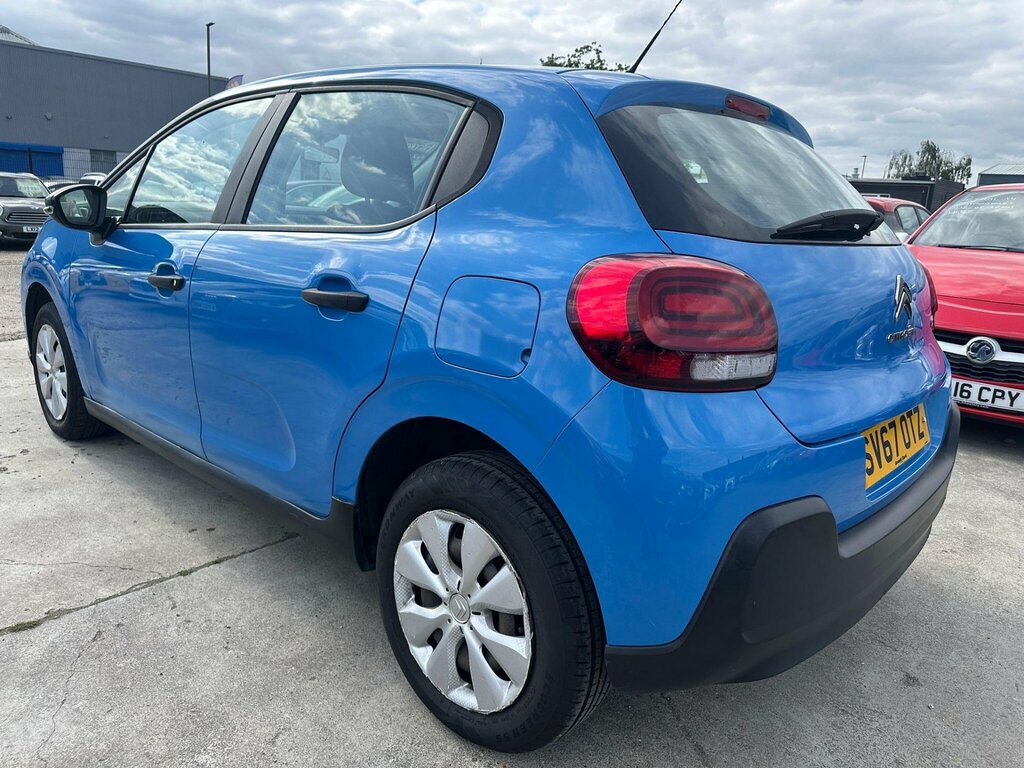 Citroen C3 1.2 Puretech Touch Euro 6 SV67OTZ Blue #5
