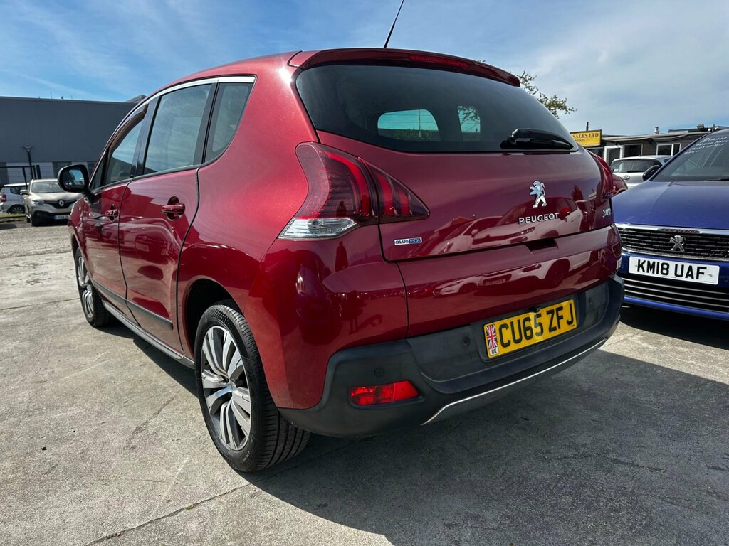 Peugeot 3008 1.6 Bluehdi Active Etg Euro 6 Ss CU65ZFJ Red #6