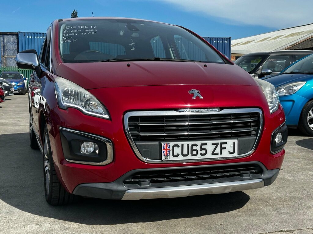 Peugeot 3008 1.6 Bluehdi Active Etg Euro 6 Ss Red